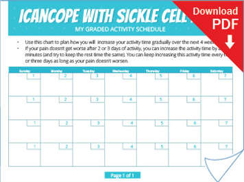 Download 4-week graded activity schedule